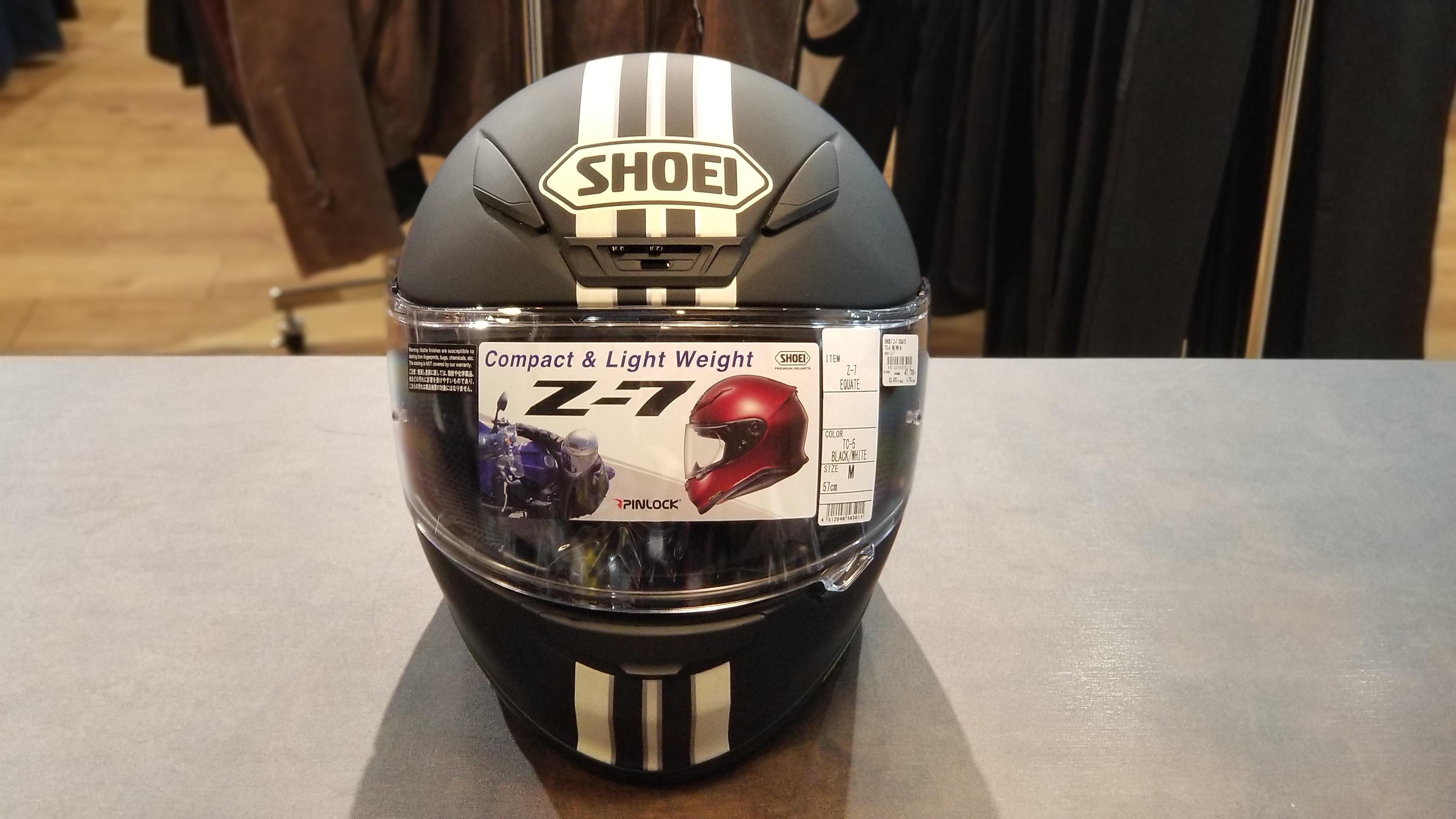 SHOEI Z-7 NEWカラー「EQUATE-イクエート-」入荷 