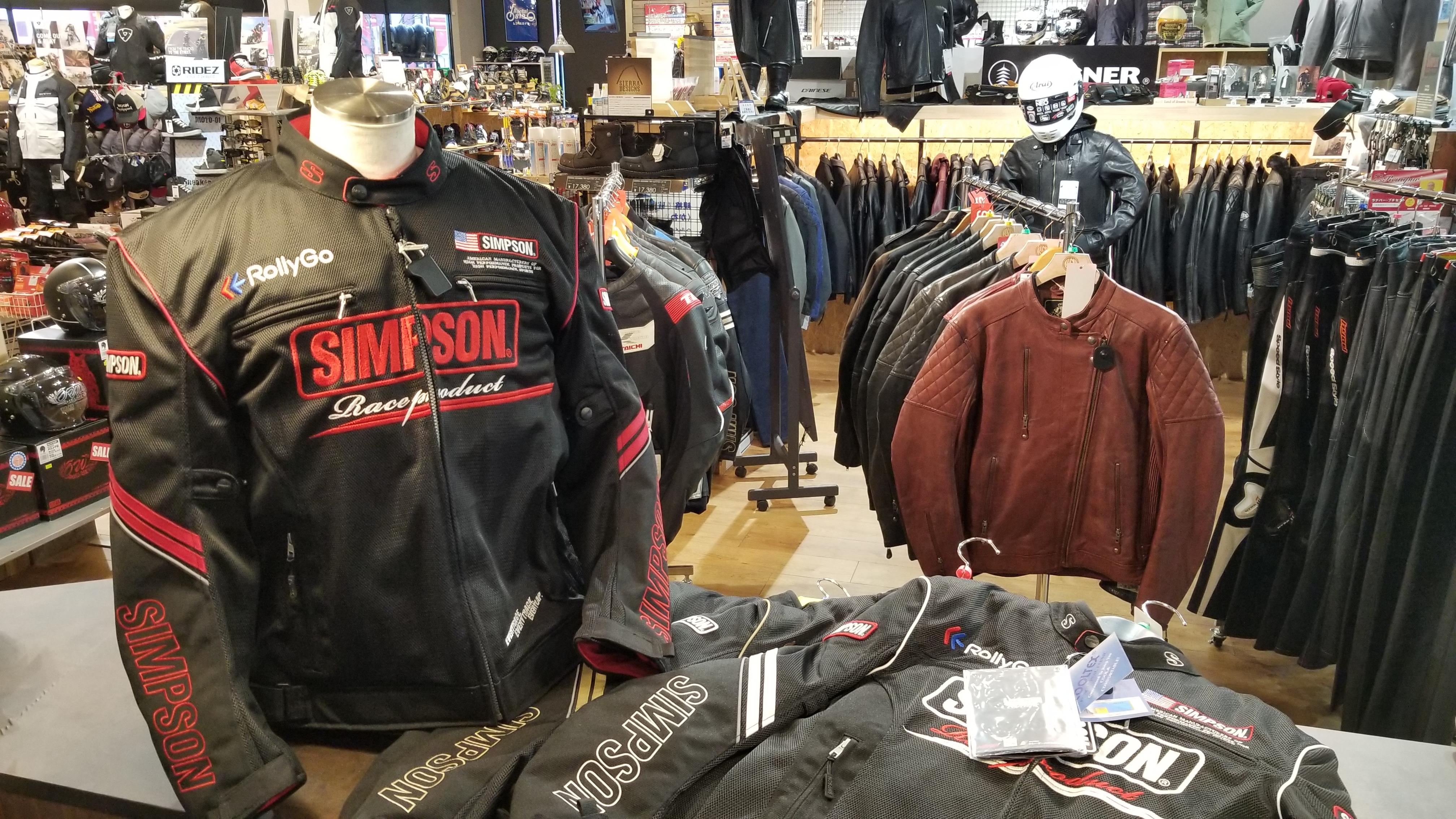 SIMPSON 2020春夏NEWモデルジャケット入荷