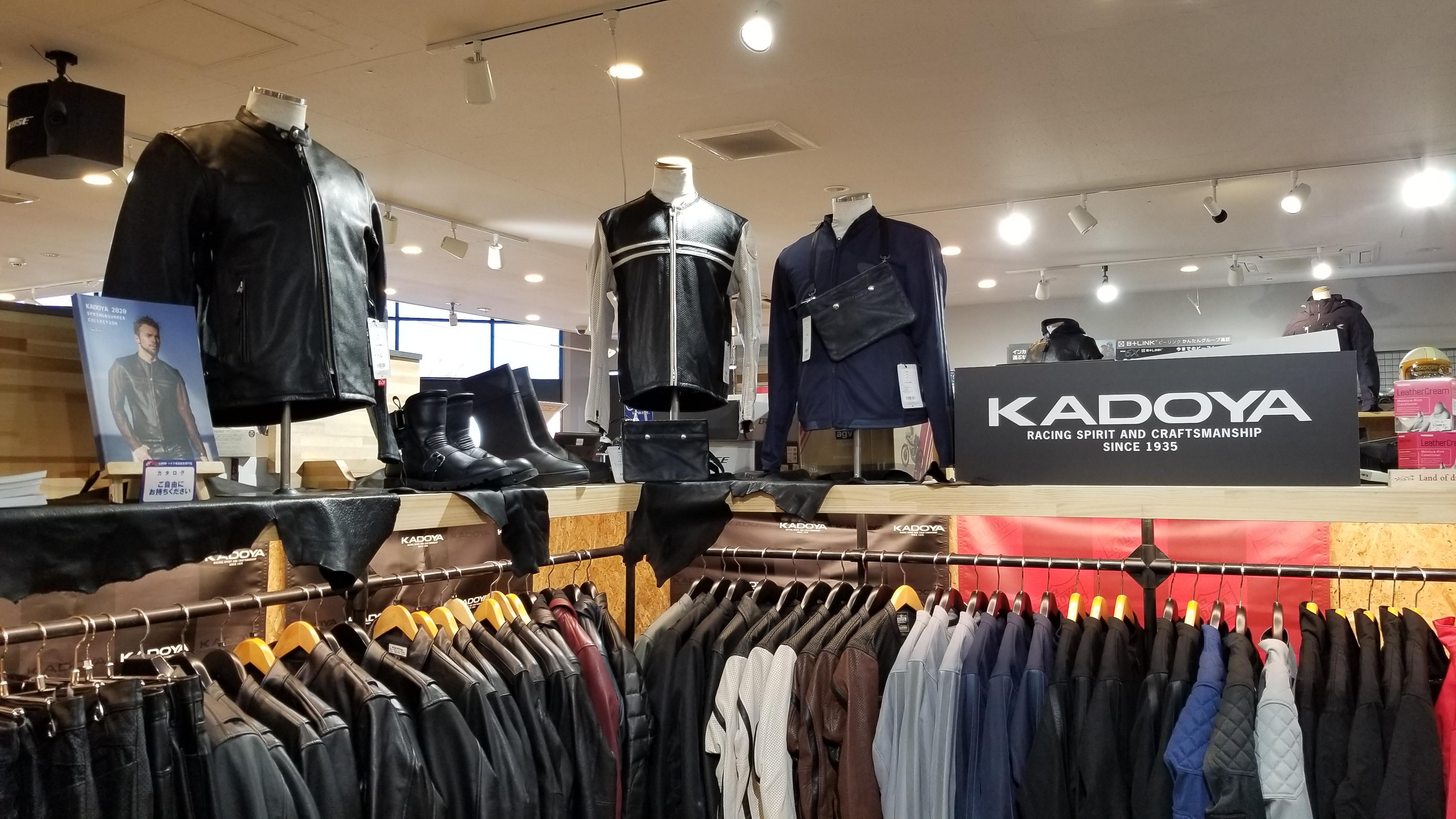 KADOYAコーナーリニューアル！2020春夏NEWモデル入荷