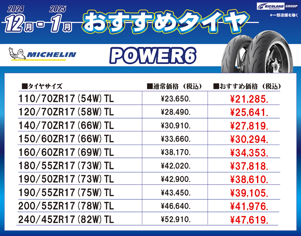 12-1月おススメタイヤリスト（ミシュランPOWER6）.png